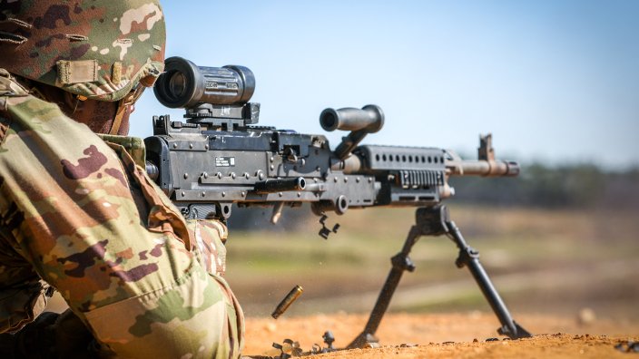 Army M240B Machine Gun